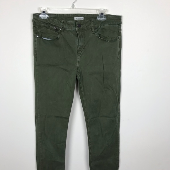 Calvin Klein Army Green Pants - Picture 3 of 7